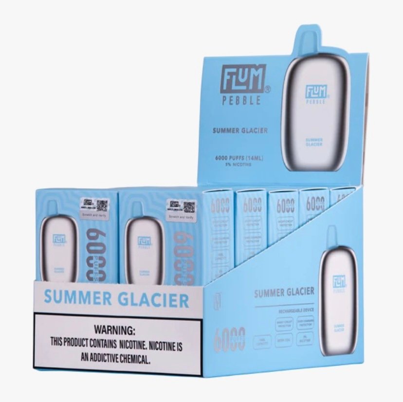 Vape Hub Summer Glacier 6000 puffs 10 pack
