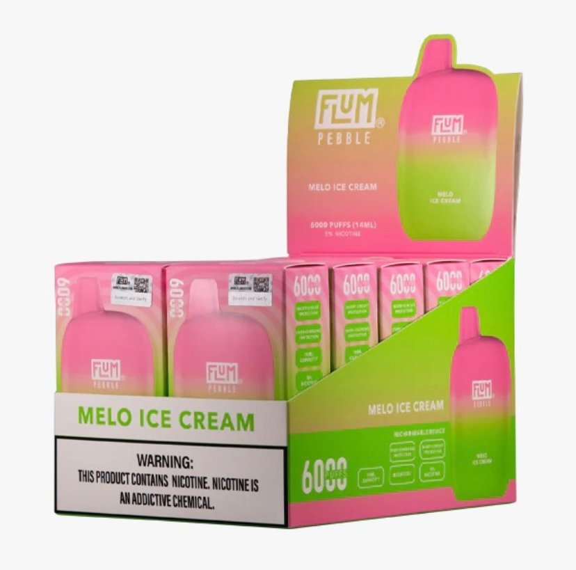 Vape Hub Melo Ice Cream 6000 puffs (10 pack)