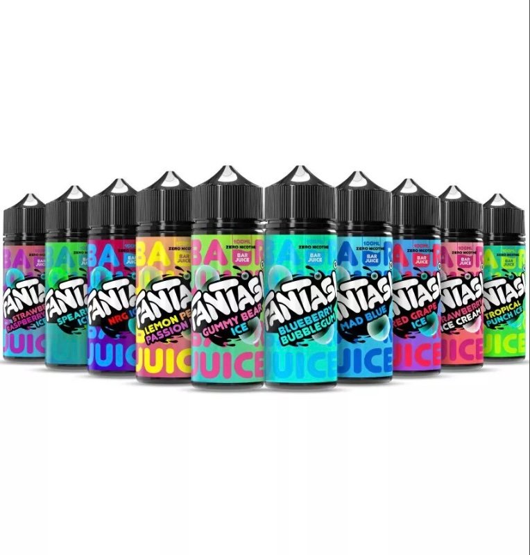 Vape Hub 10x Fantasi Bar Juice | 50/50 Shortfill Bundle