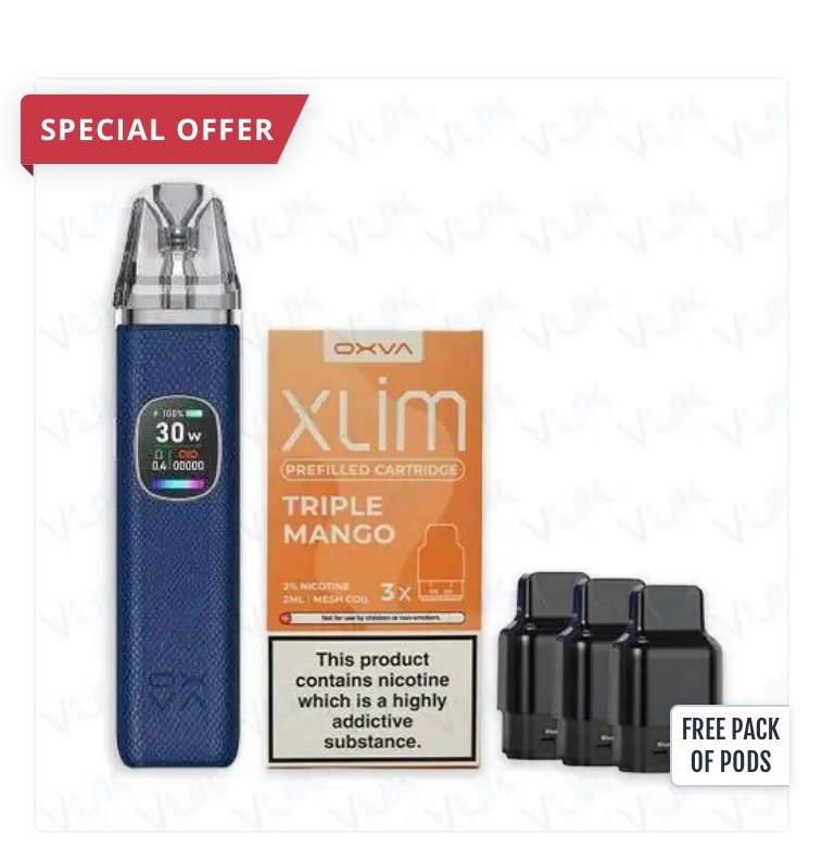 Vape Hub Oxva Xlim Pro 2 Pod Vape Kit Bundle